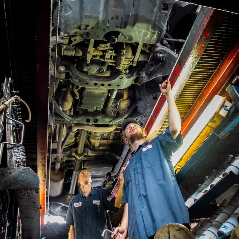 Gearbox fluid replacement service